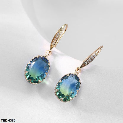 TEDH380 YLE Oval Drop Ear Pair