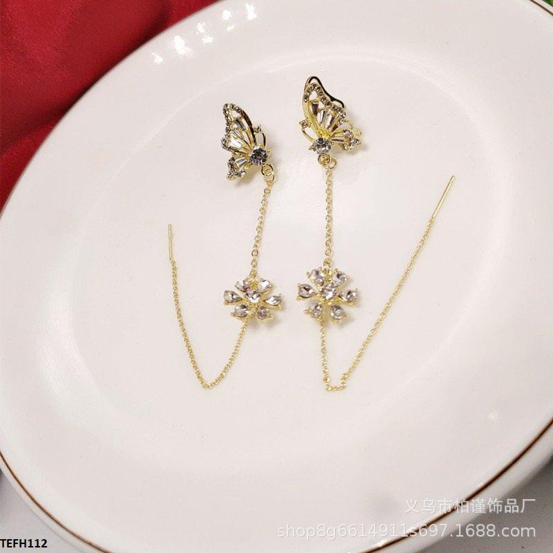 TEFH112 SYB Butterfly Ear Cuff Single Left Side Only - CEFH