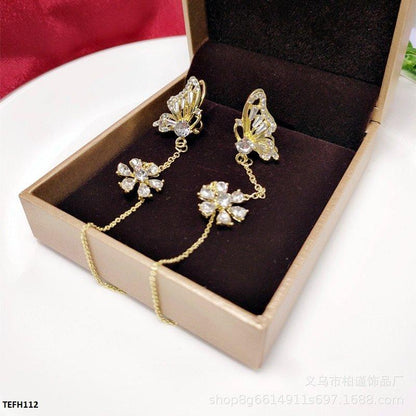 TEFH112 SYB Butterfly Ear Cuff Single Left Side Only - CEFH
