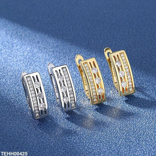TEHH00425 BLX Double Stick Hoops Pair - TEHH