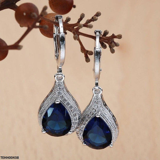 TEHH00438 YLE Imp Tear Drop Hoops - TEHH