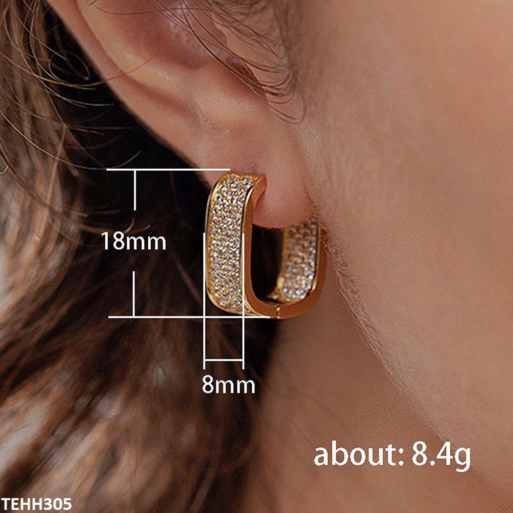 TEHH305 CSH Rectangle Hoops Pair - TEHH