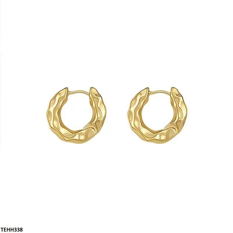 TEHH338 YHC C-Check Ear Hoops Pair