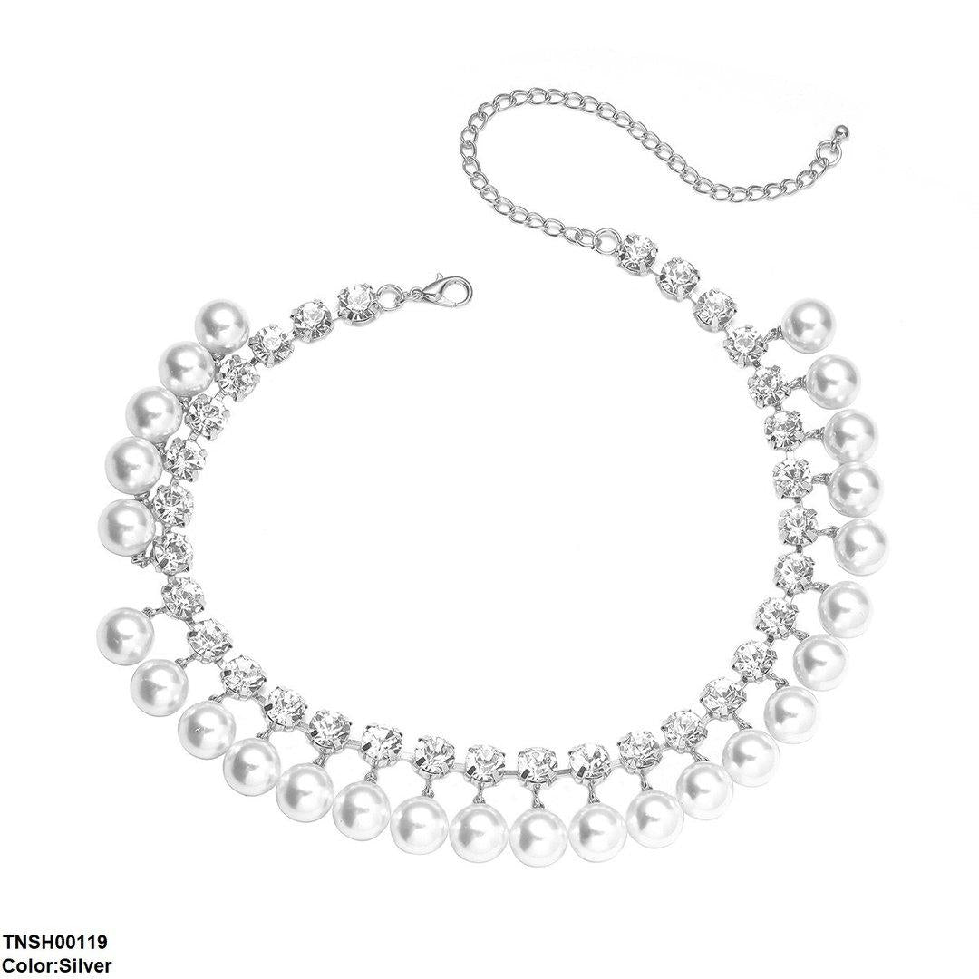 TNSH00119 YJJ Pearl Beats  Necklace - TNSH