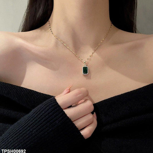 TPSH00692 XST Imp Square Pendant With Chain - TPSH