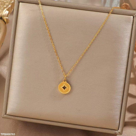 TPSH00763 DGF Stainless Steel Star Pendent - TPSH