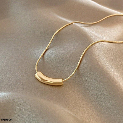 TPSH506 XST Plain Golden Pendant