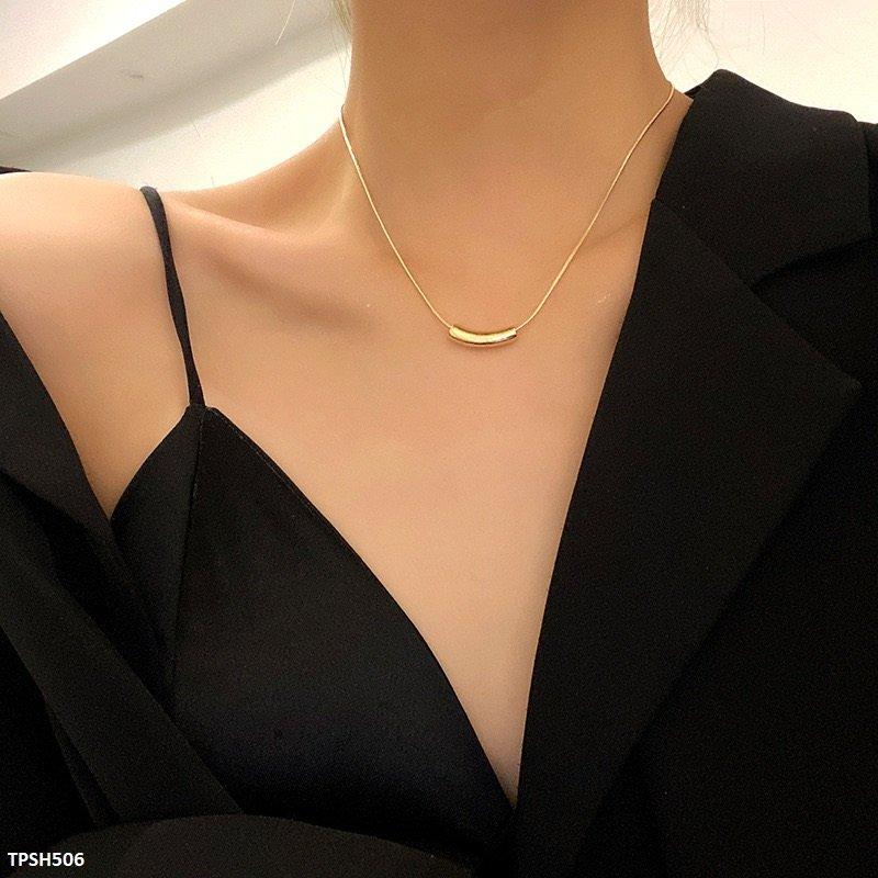TPSH506 XST Plain Golden Pendant