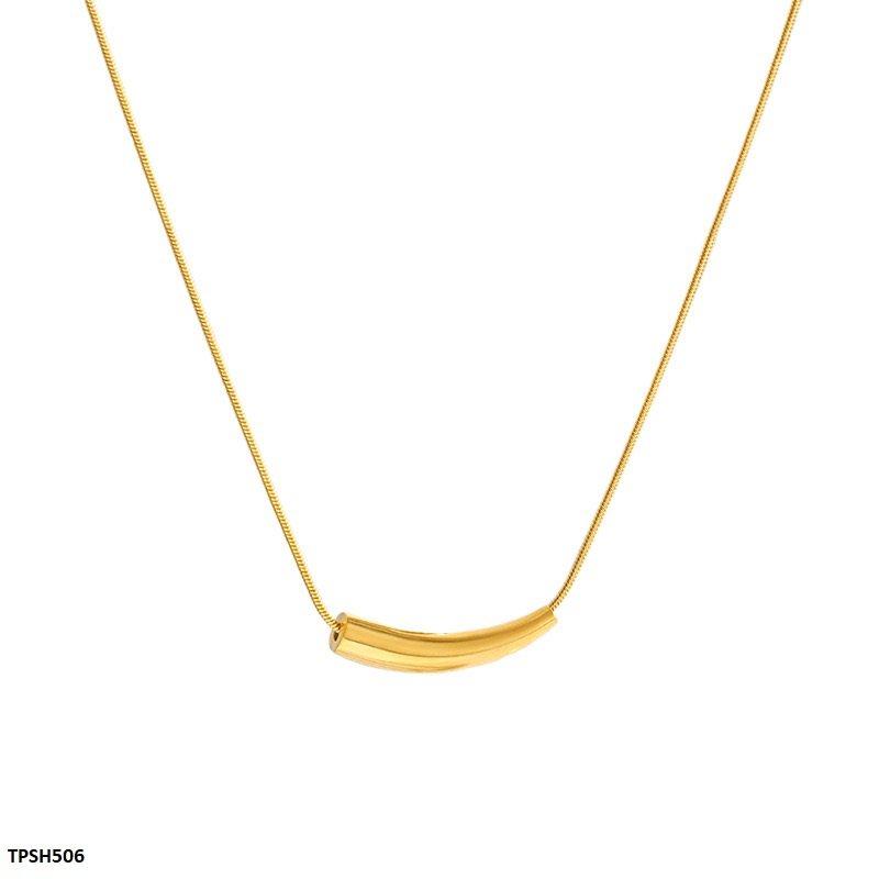 TPSH506 XST Plain Golden Pendant