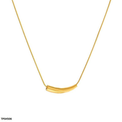 TPSH506 XST Plain Golden Pendant