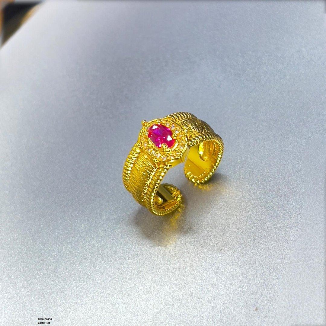 TRGH00159 KRL Double Oval Ring Adjustable - TRGH