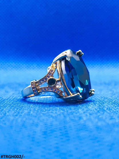 TRGH002 GWH Gold Plated ZIRCON Ring - TRGH