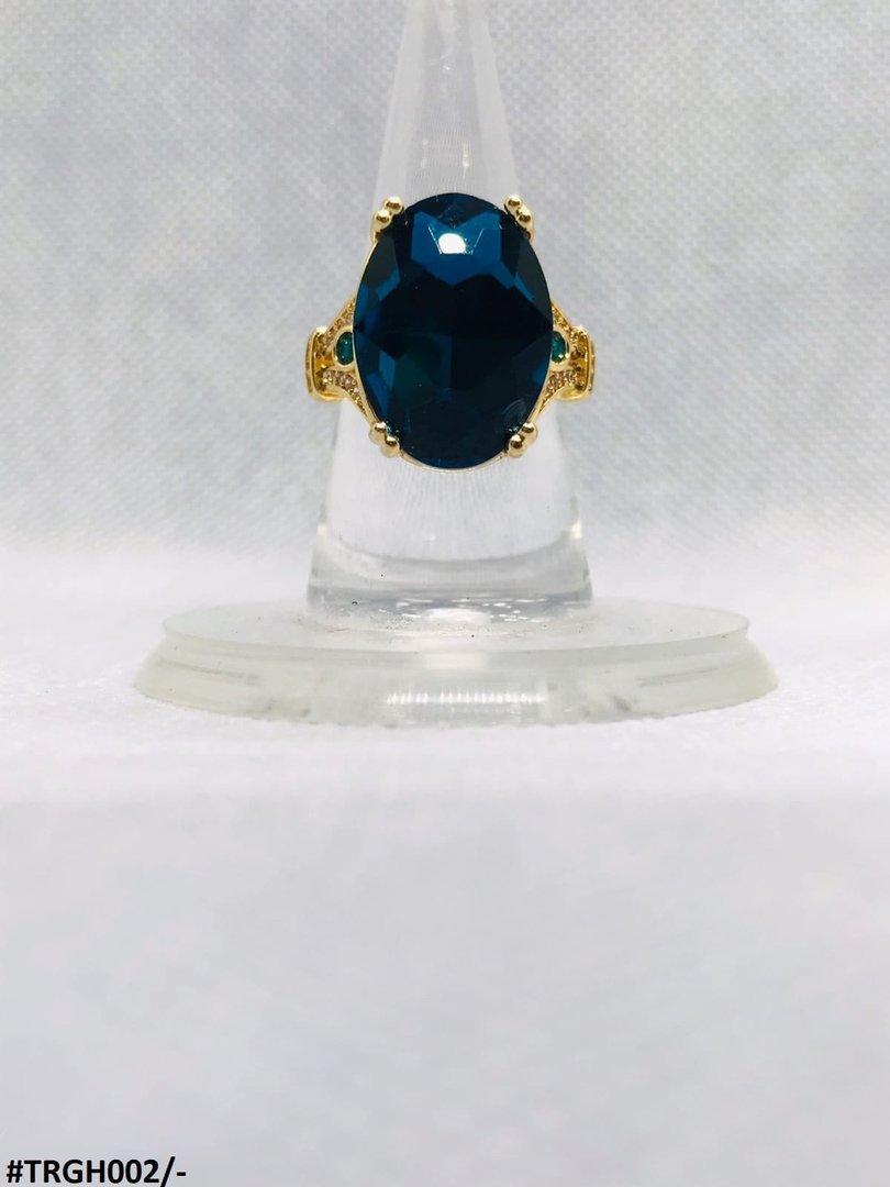 TRGH002 GWH Gold Plated ZIRCON Ring - TRGH