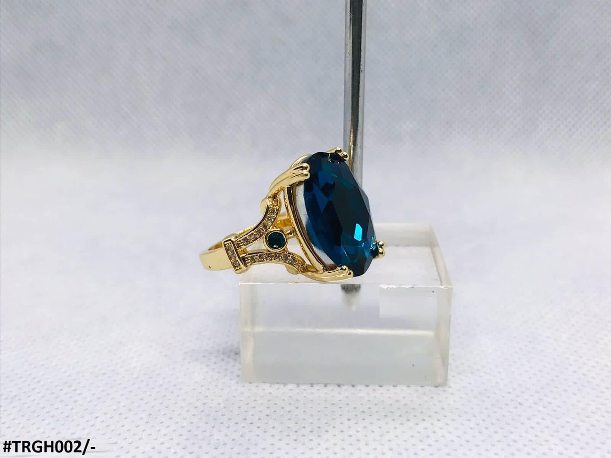 TRGH002 GWH Gold Plated ZIRCON Ring - TRGH