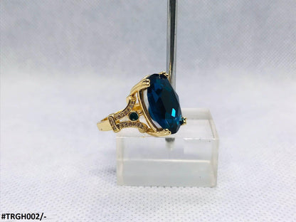 TRGH002 GWH Gold Plated ZIRCON Ring - TRGH