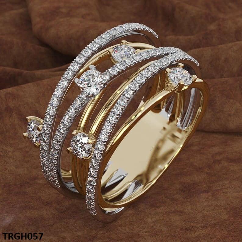 TRGH057 GWH Galaxy ZIRCON Ring