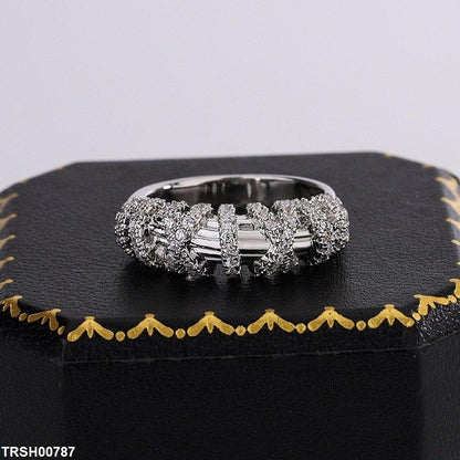 TRSH00787 KYC Imp Covered ZIRCON Ring - TRSH