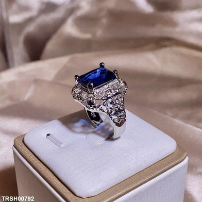 TRSH00792 KYC Square ZIRCON Ring - TRSH