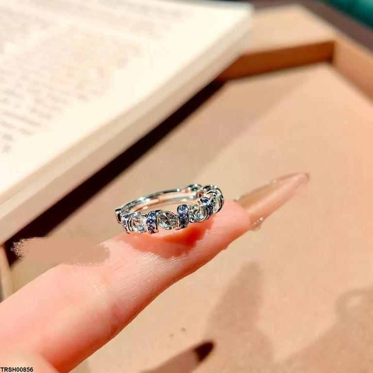 TRSH00856 GWH Round ZIRCON Ring Adjustable - TRSH