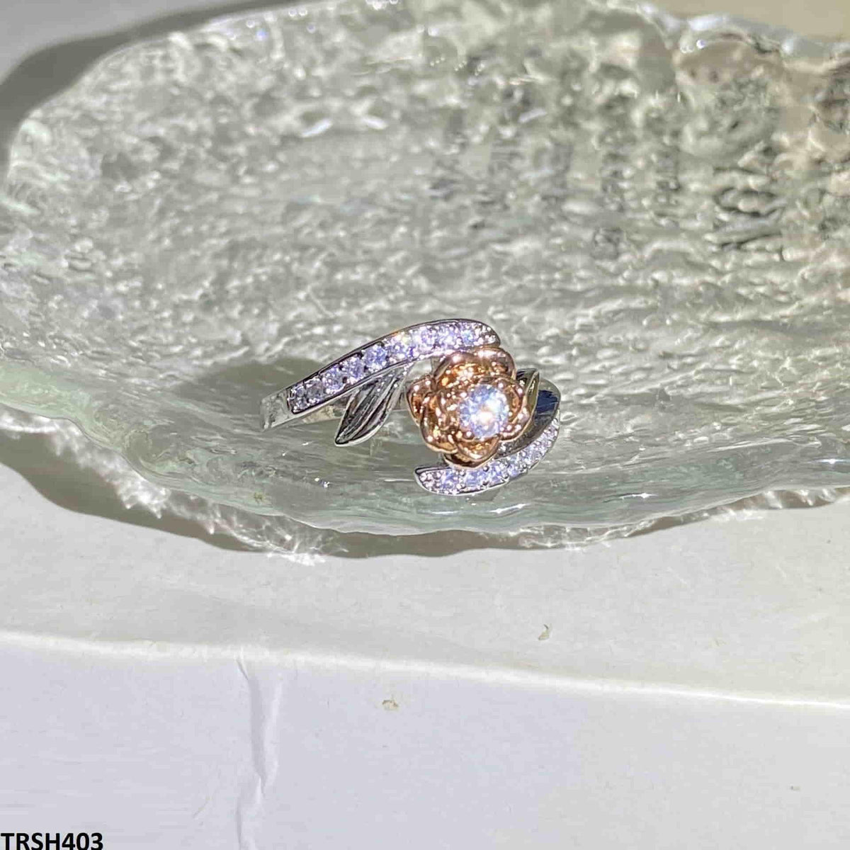TRSH403 KYC Flower Ring
