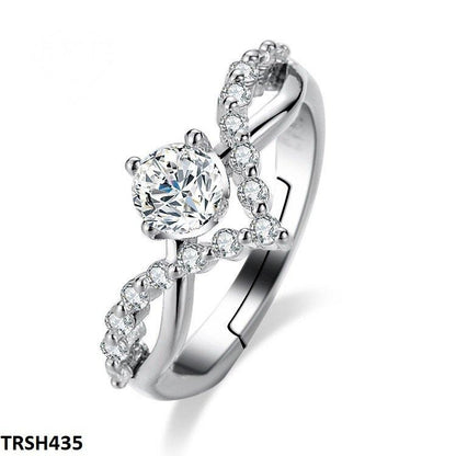 TRSH435 ZFQ Imp Crown Adjustable Ring