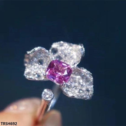 TRSH692 KRL Flower Ring Adjustable