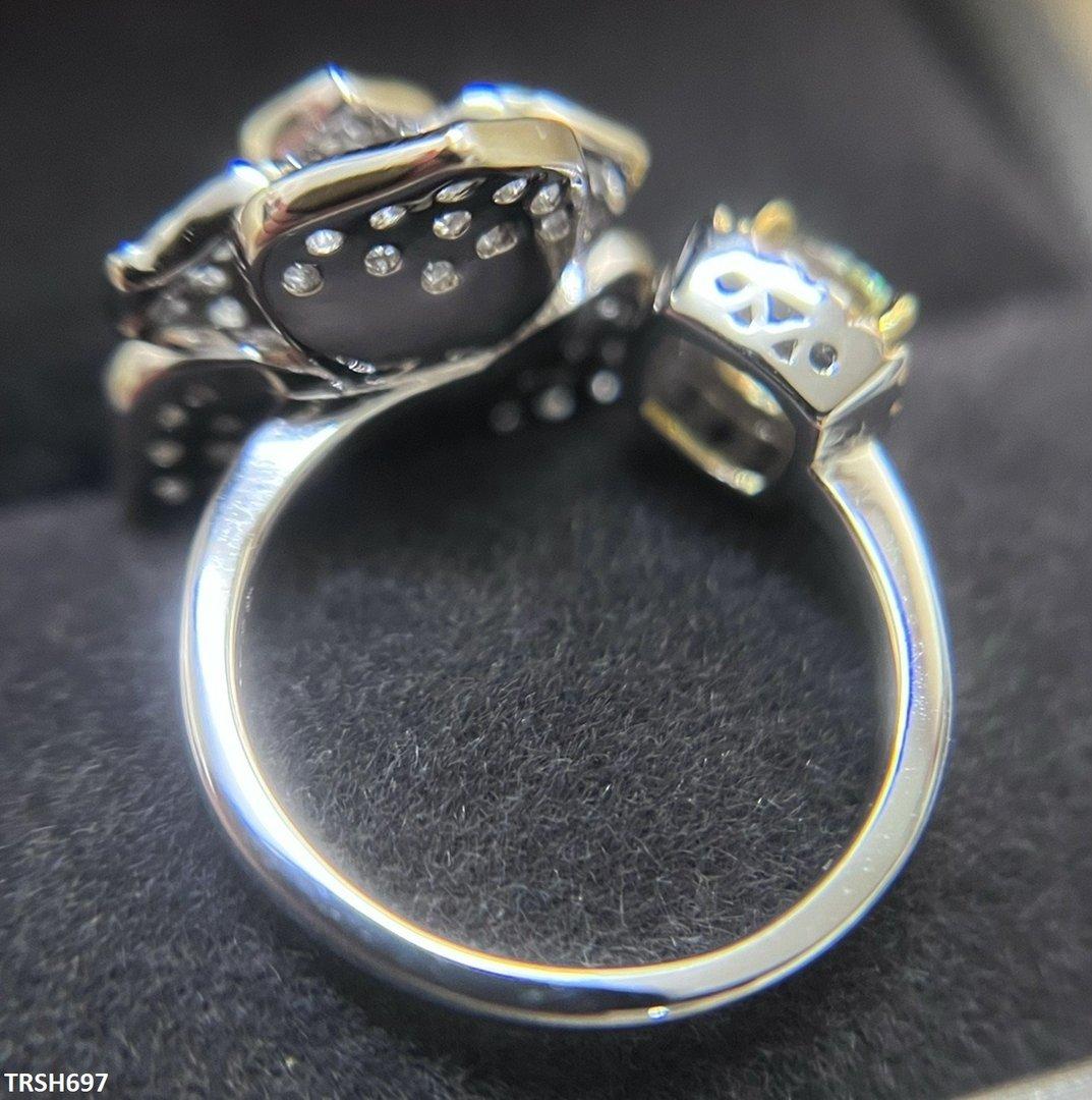 TRSH697 KRL Flower Ring Adjustable