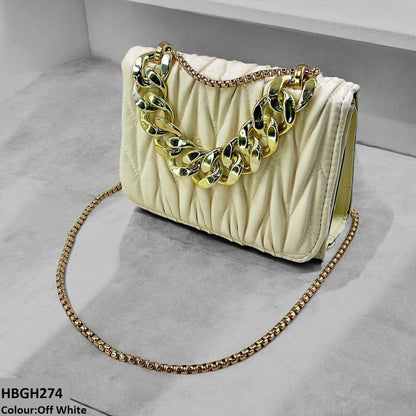 HBGH274 CYG Chain Embroidery Bag