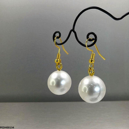 PEDH00134 FRN Pearl Drop Earring - PEDH