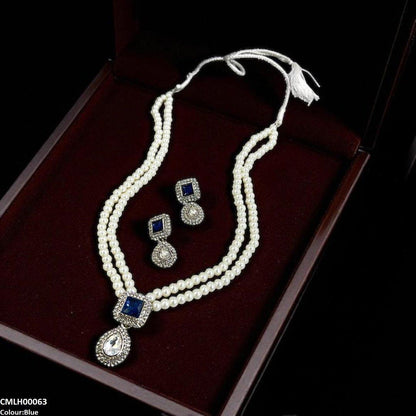 CMLH00063 SDQ Square/Tear Drop Mala Set - CMLH