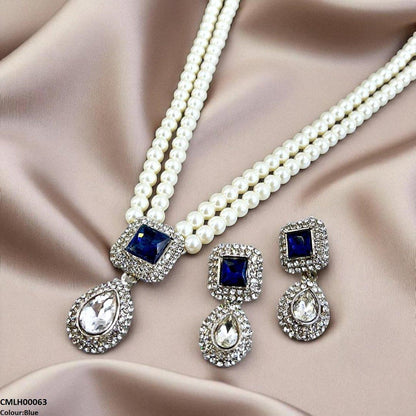 CMLH00063 SDQ Square/Tear Drop Mala Set - CMLH
