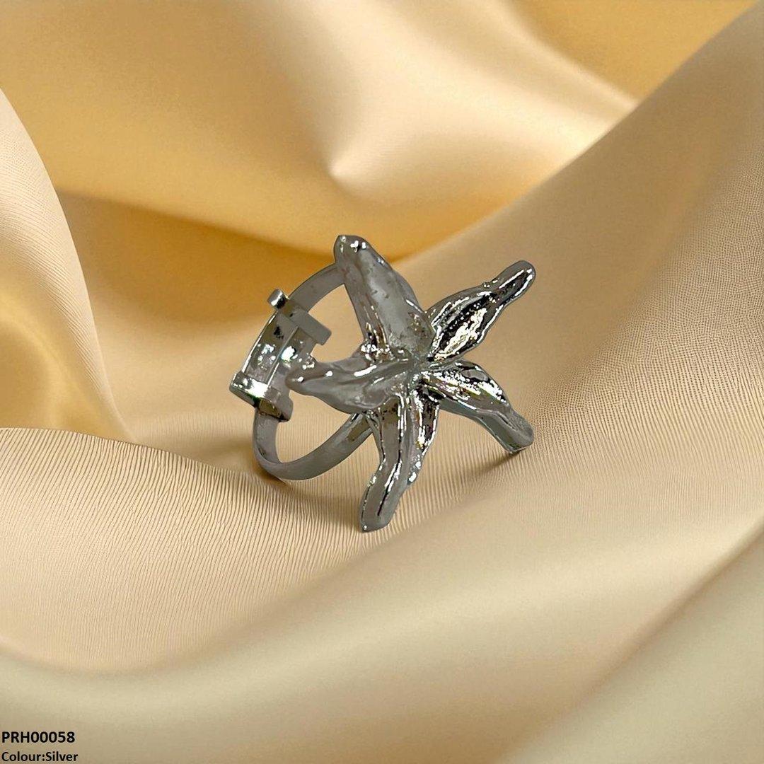 PRH00058 SDQ Flower Ring Adjustable - PRH