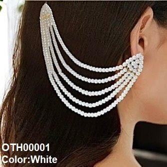 OTH00001  FRN Round Pearl Earring Saharay - OTHH
