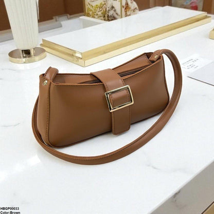 HBGP00033 Midnight Buckle Armpit Ladies Hand Bag