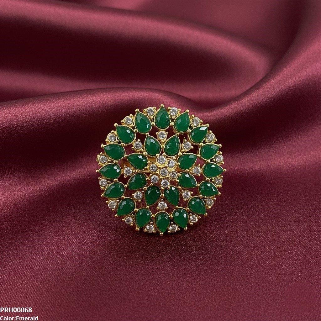 PRH00068 FRN Tear/Flower Ring Adjustable - PRH