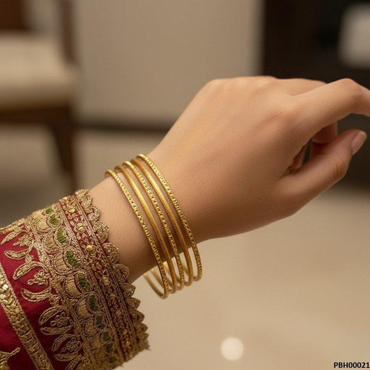 PBH00021 MZM Rope 5 Pcs Of Bangles Set - PBH