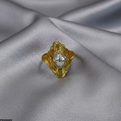 PRH00069 MZM Gold Ring Adjustable - PRH