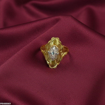 PRH00069 MZM Gold Ring Adjustable - PRH