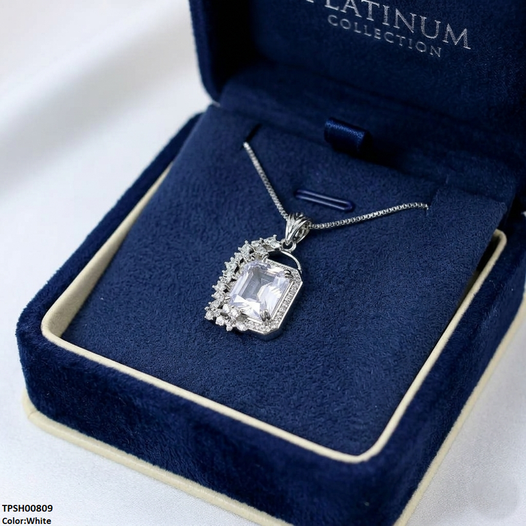 TPSH00809 MSJ   Leaf/Square Pendant - TPSH