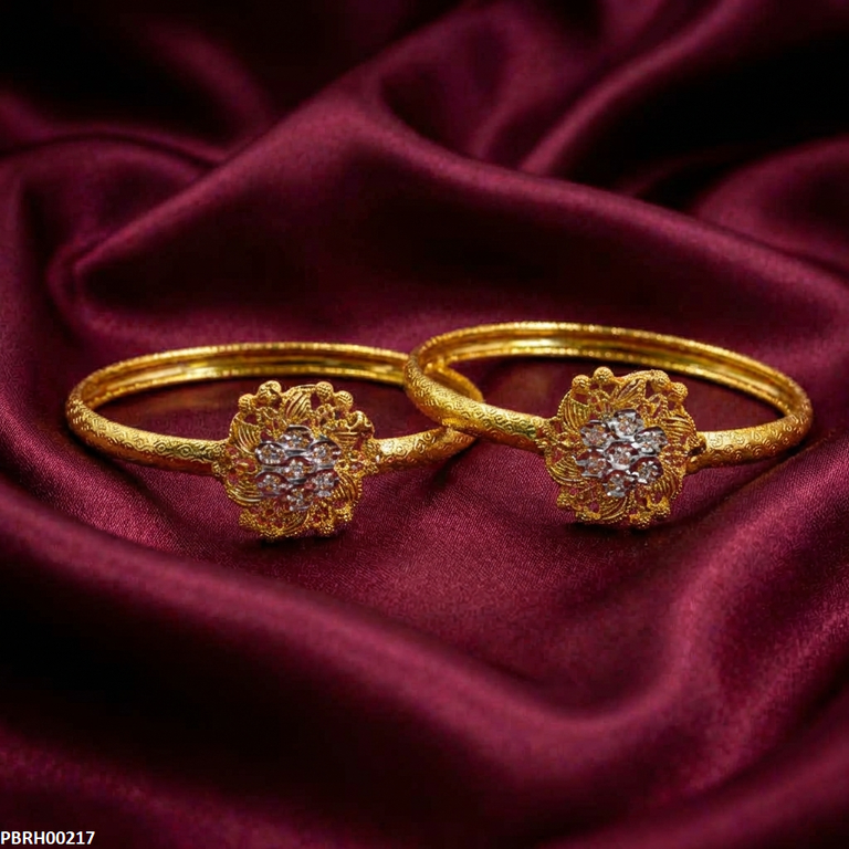 PBRH00217 MZM Flower Round Bracelet - PBRH