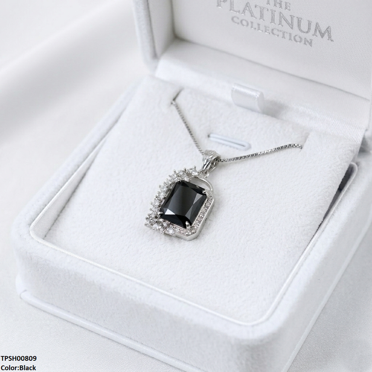 TPSH00809 MSJ   Leaf/Square Pendant - TPSH
