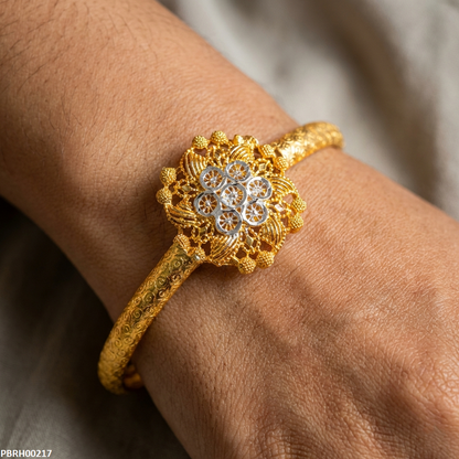 PBRH00217 MZM Flower Round Bracelet - PBRH