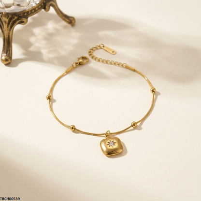TBCH00539 MSJ Stainless Steel Star Bracelet - TBCH